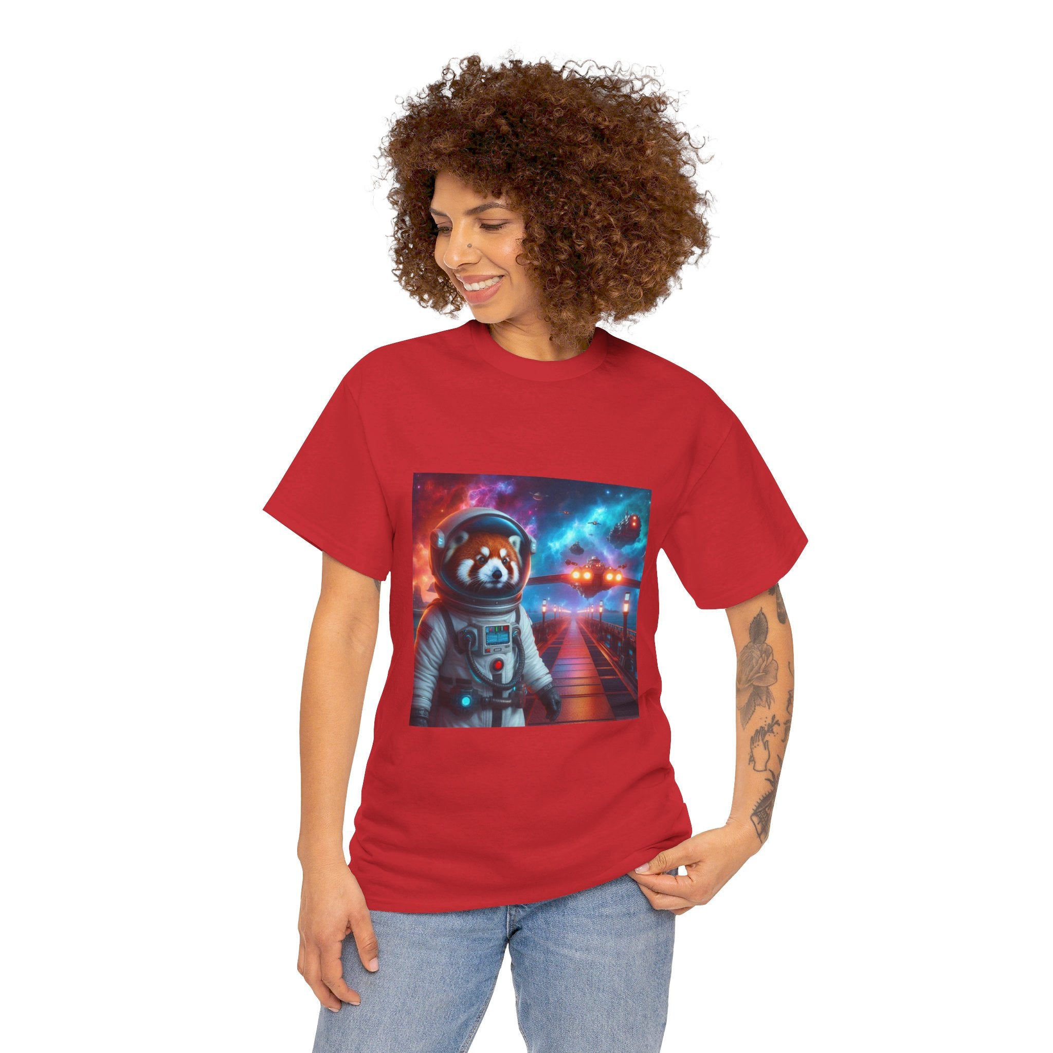 Red Panda Collection Starship Unisex Heavy Cotton Tee