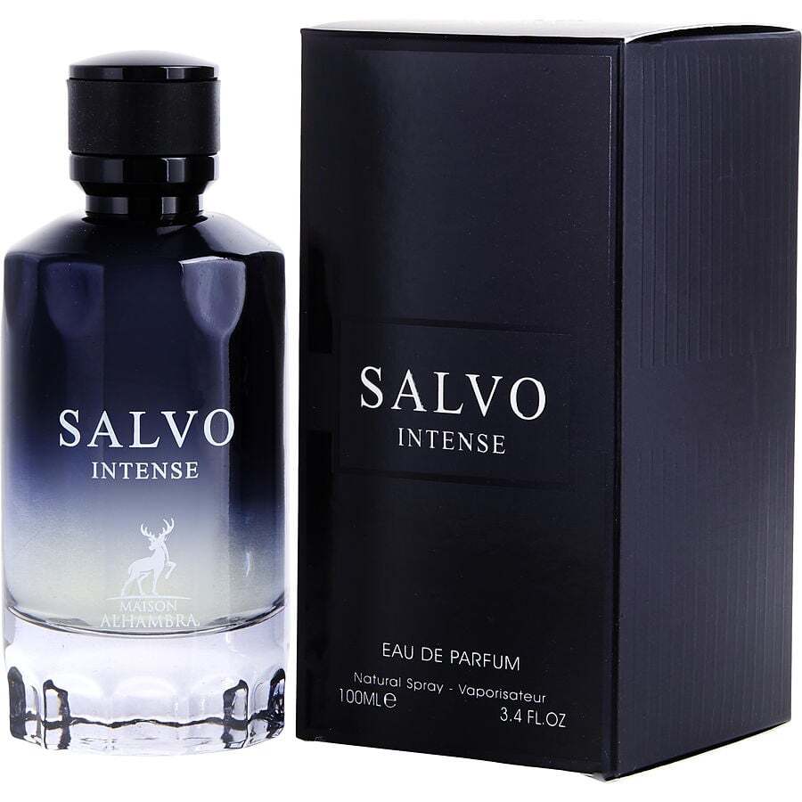 MAISON ALHAMBRA SALVO INTENSE by Maison Alhambra (MEN) - EAU DE PARFUM SPRAY 3.4 OZ