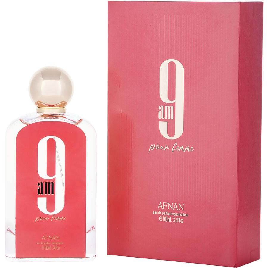 AFNAN 9 AM POUR FEMME by Afnan Perfumes (WOMEN) - EAU DE PARFUM SPRAY 3.4 OZ