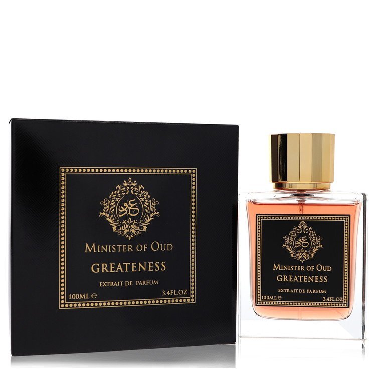 Minister of Oud Greatness by Fragrance World Extrait de Parfum Spray 3.4 oz (Men)